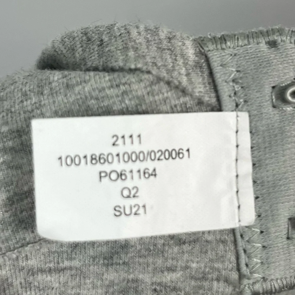 Tommy John Cool Comfort Lightly Lined heather gray convertible strap bra, 38C.